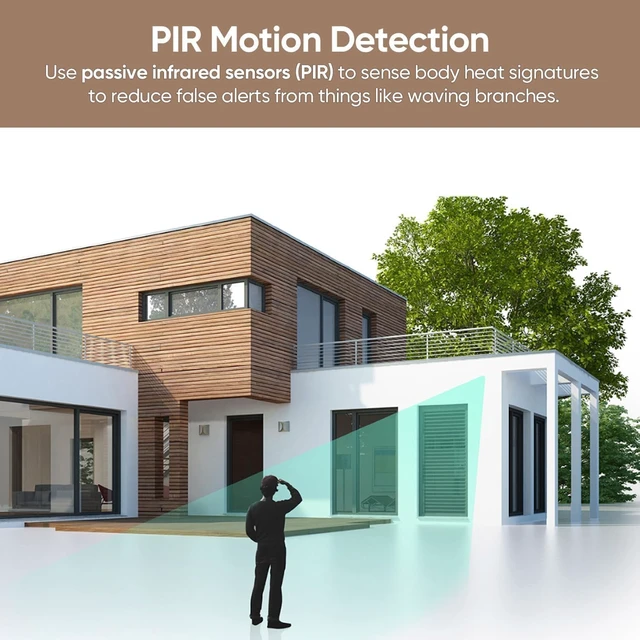 Alt view image 6 of 7 - Cam Outdoor v2 1080p HD Add-On Camera (1-Pack, Requires Base Station) | Color Night Vision, Wider Field of View (130°), PIR Motion Detection, 6+ months of battery life, and base station required