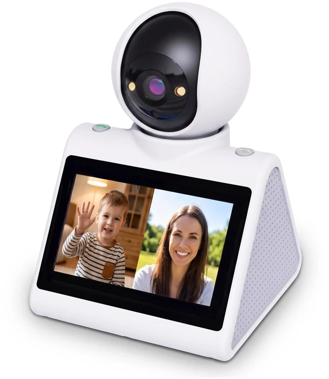 Main image of Two Way Video Camera,pet Dog Nanny Camera,Home Security Dome Camera | Monitor for Baby/Elder/Nanny/Dog/Cat/Pet with Phone App,Pan Tilt Indoor Cameras, IR Night Vision,Video Call 1080P Pet Camera