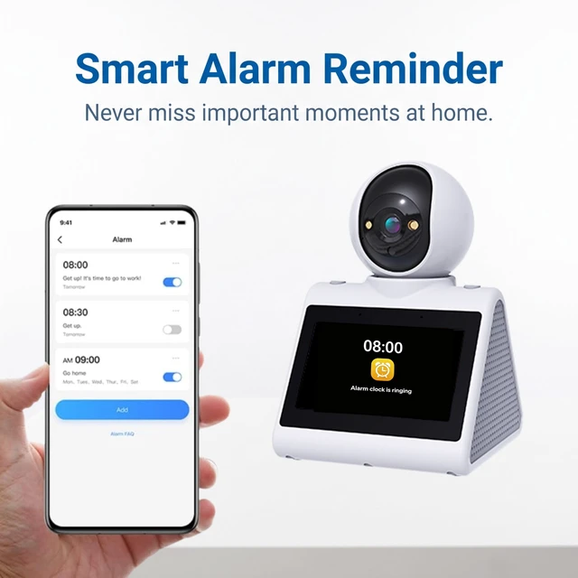 Alt view image 3 of 7 - Two Way Video Camera,pet Dog Nanny Camera,Home Security Dome Camera | Monitor for Baby/Elder/Nanny/Dog/Cat/Pet with Phone App,Pan Tilt Indoor Cameras, IR Night Vision,Video Call 1080P Pet Camera