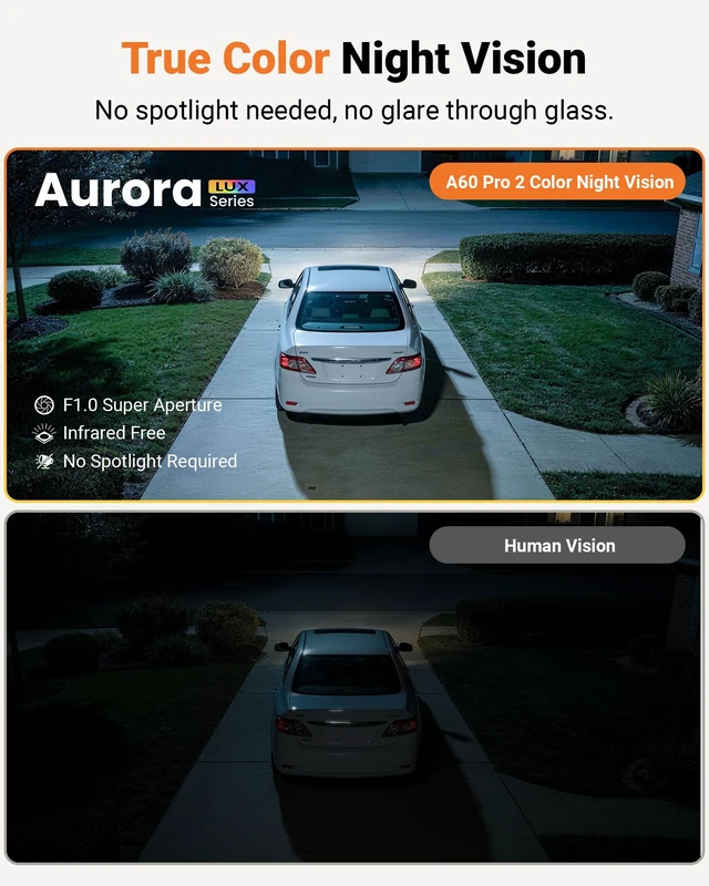 Alt view image 3 of 7 - 5MP 3K No Drill WiFi Magnetic Window Angle Mounted Security Camera | Adjustable 20°Tilt Angle Mount, No subscription, Anti glare, Color Night Vision, US-Only Cloud Storage, AI Detection, 5G/2.4G