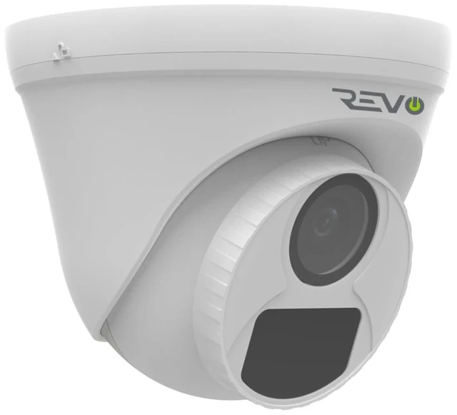 Main image of REVO Hybrid 4 in 1 1080p Indoor/Outdoor IR Turret Camera with 60ft pre-Made BNC Cable
