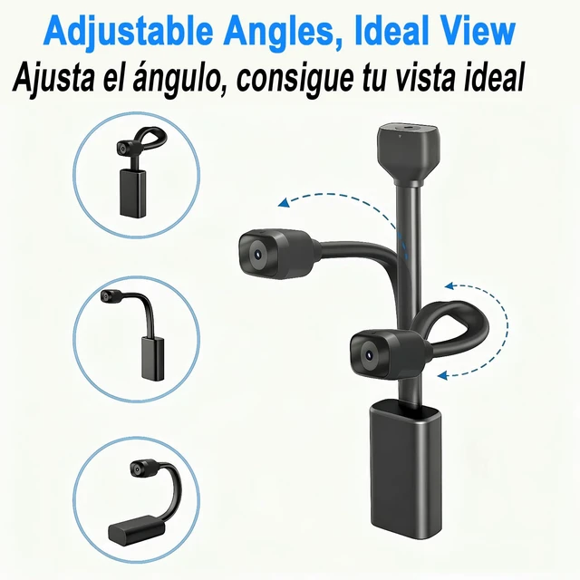 Alt view image 3 of 7 - Rettru Indoor Security Camera WiFi with Magnetic Mount and Battery Powered | Wireless Camera with Color Night Vision,Motion Detection,SD Local/Cloud Storage,Phone APP & PC Viewing