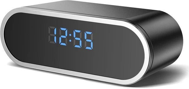Main image of ASWNS Wireless WiFi Security Camera with Clock with Loop Recording, Night Vision, Local & Cloud Storage