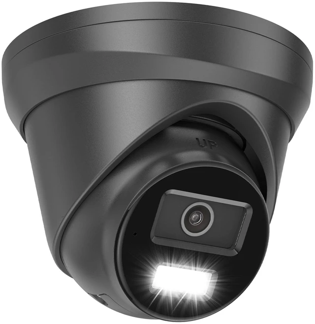 Main image of Anpviz 4K PoE IP Camera Outdoor, 8MP Black Wired Turret Security Camera | Human Vehicle Detection, 2.8mm Lens, Smart Color Night Vision, Metal, Built-in Mic, IP67 Waterproof, WDR, IPC-D3083BD-S-N
