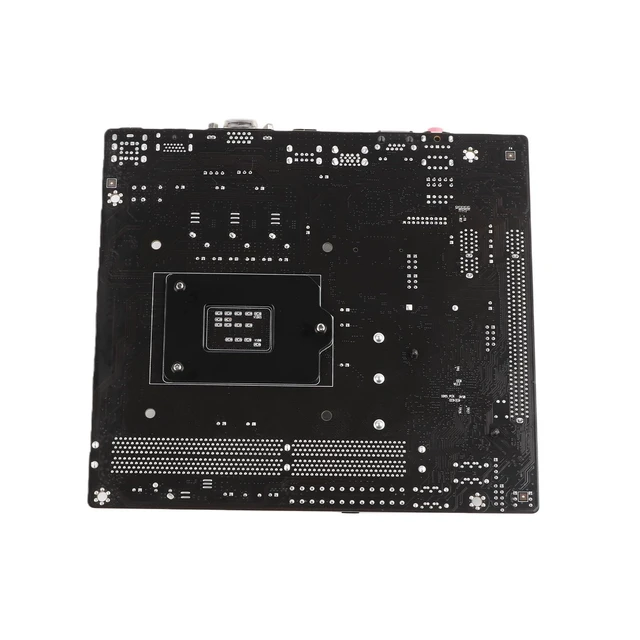 Alt view image 7 of 7 - Yctze LGA 1155 Desktop Computer Motherboard with USB3.0, Mainboard Supporting B75, DDR3 1700, Compatible with I7 2600, I3-530 Core Processors, FlexATX