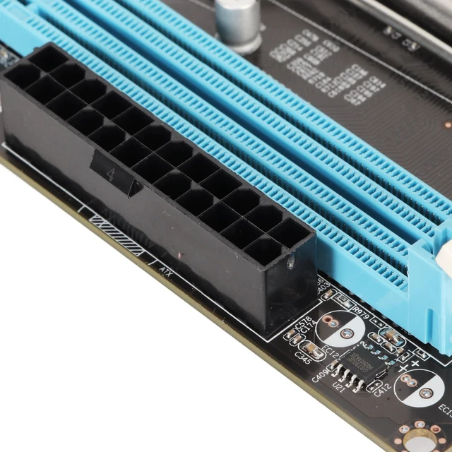 Alt view image 7 of 7 - Desktop Motherboard, LGA 1155 CPU Slot, Channel DDR3, M.2 NVMe NGFF, 3 Phase Power, HD VGA Output, Micro ATX Motherboard for LGA1155 Socket I3 I5 I7 with USB2.0