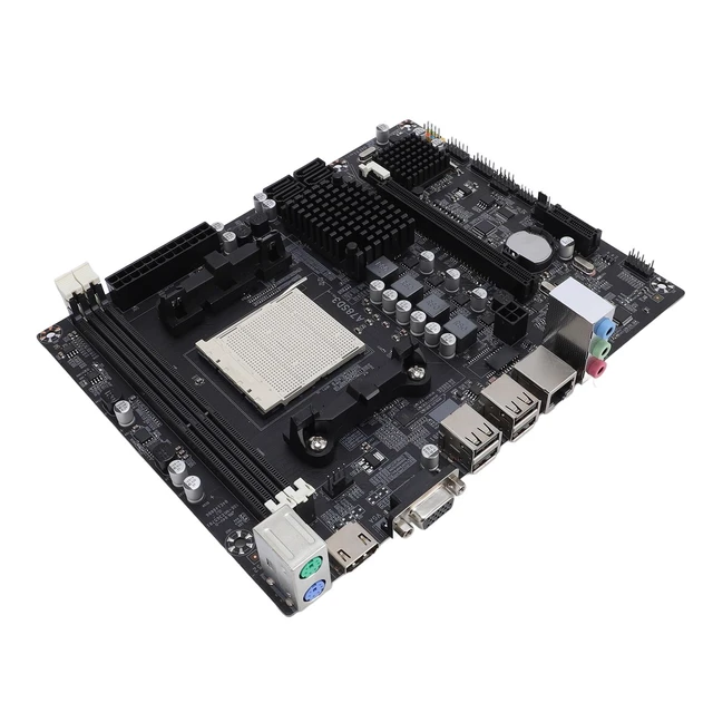 Alt view image 5 of 7 - Wisoqu A78SD3 Desktop Motherboard, AM3 Socket for Series APU Processor with 2 Channel DDR3 16GB RAM, 4 3.0 Ports, PCIe X16