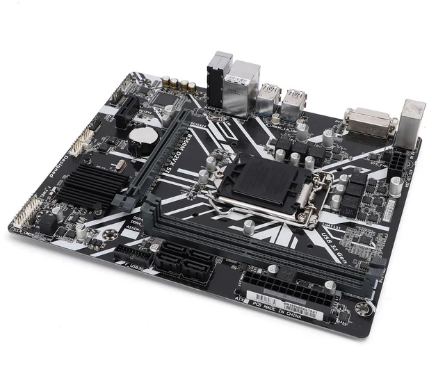 Main image of VELATEMOR B360 MicroATX Motherboard for 8th 9th Gen I7/i5/i3 CPU, DDR4 2666MHz, M.2 PCIe X16 VGA DVI, Compact Computer Build Desktop Gaming Office PC