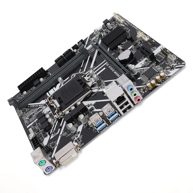 Alt view image 7 of 7 - VELATEMOR B360 MicroATX Motherboard for 8th 9th Gen I7/i5/i3 CPU, DDR4 2666MHz, M.2 PCIe X16 VGA DVI, Compact Computer Build Desktop Gaming Office PC