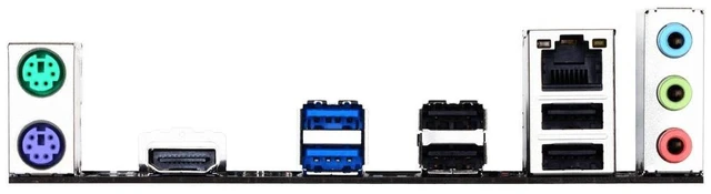 Alt view image 4 of 4 - GIGABYTE GA-H110M-A LGA1151 Intel H110 Micro ATX DDR4 Motherboard