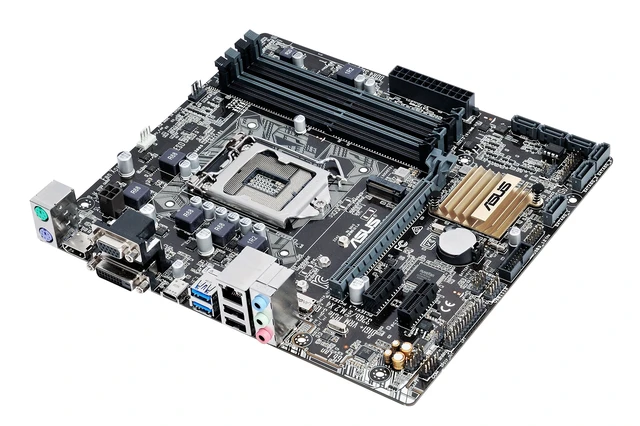 Alt view image 4 of 6 - ASUS B150M-A/M.2 LGA1151 DDR4 M.2 HDMI DVI USB3.0 B150 MicroATX Motherboard DIMM LGA 1150 Motherboards