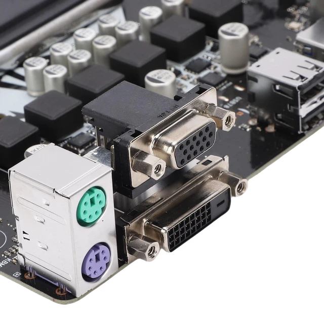 Alt view image 7 of 7 - Jectse Computer Motherboard, LGA 1200 DDR4 2933 2666 2400 2133MHz Dual Channel Mainboard with 4xSATA3.0, 4xUSB2.0, 1xPCIEx16, for 10th Gen Core Pentium Celeron Processors