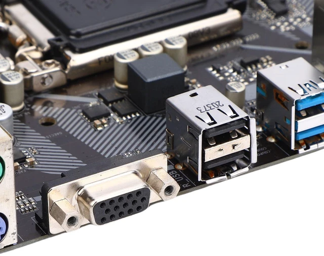 Alt view image 6 of 7 - ciciglow H410M - S2 Motherboard, LGA1200 10th Gen Core i9 i7 i5 i3, 2 Channel DDR4 Memory, PCI E3.0X16, 4 Serial ATA, M.2 Slot, VGA, M ATX Motherboard