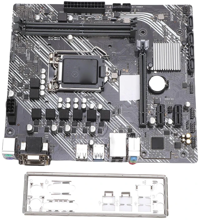 Main image of ciciglow Prime H410M K Motherboard, LGA 1200, 2 Channel DDR4 Memory, PCI E3.0X16, 4 Serial ATA, HDMI, M ATX Motherboard for 10th Gen Processor