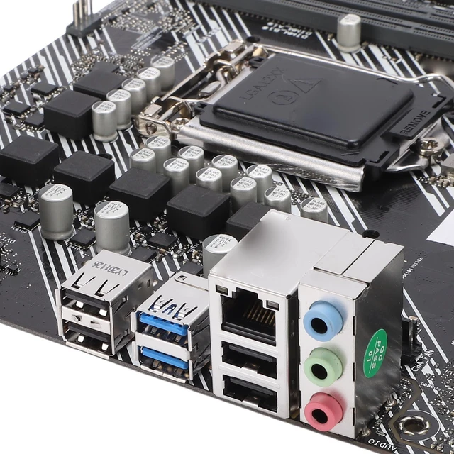 Alt view image 7 of 7 - ciciglow Prime H410M K Motherboard, LGA 1200, 2 Channel DDR4 Memory, PCI E3.0X16, 4 Serial ATA, HDMI, M ATX Motherboard for 10th Gen Processor