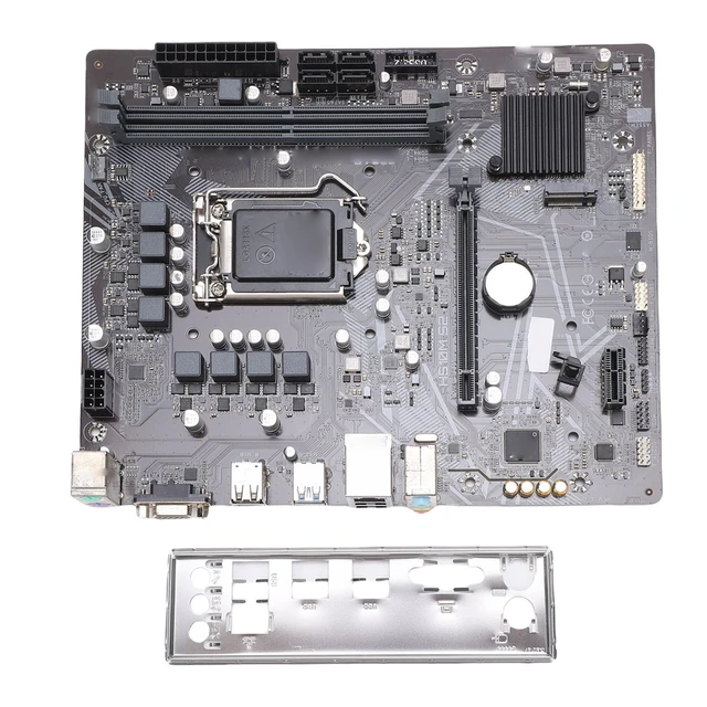 Alt view image 6 of 7 - Bewinner H510M S2 Motherboard LGA 1200, Supports 10th 11th Gen i5 i7, Micro ATX DDR4 3200MHz 64GB, PCIe 4.0, M.2 NVMe SSD, DVI Port Motherboard for Gaming PC