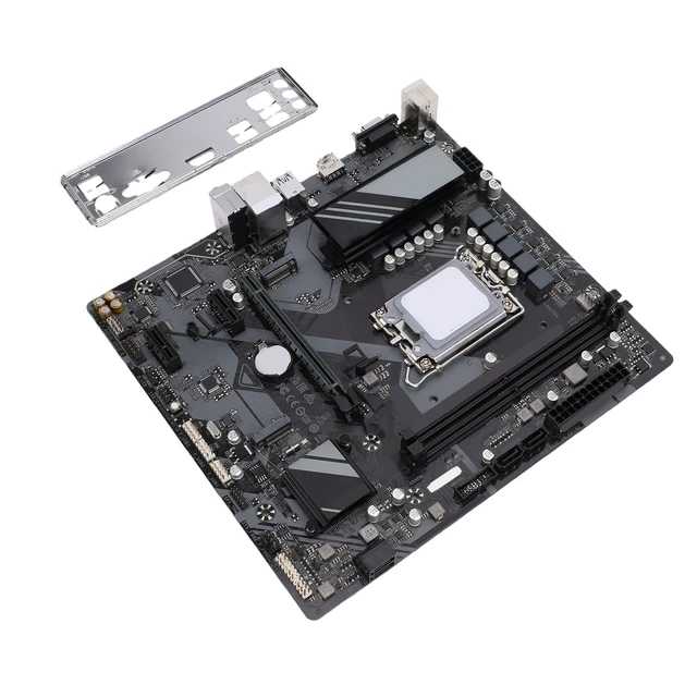 Alt view image 7 of 7 - Wisoqu B460M Gaming Motherboard LGA 1200, with Dual DDR4 Slots for 10th Gen Core I9 I7 I5 I3 Celeron