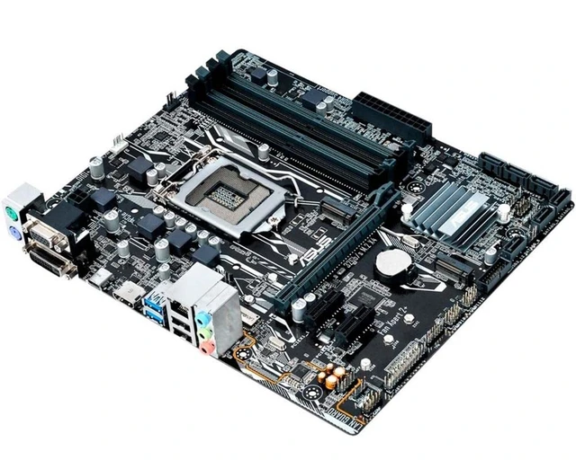 Alt view image 4 of 5 - ASUS Prime B250M-A LGA1151 DDR4 HDMI DVI VGA M.2 B250 mATX Motherboard with USB 3.1