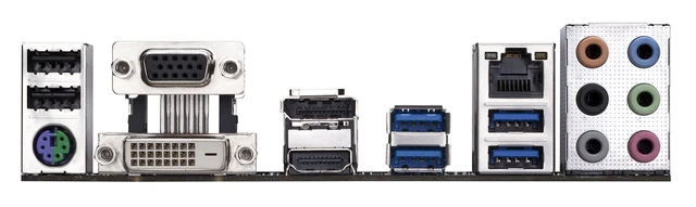 Alt view image 4 of 5 - GIGABYTE GA-B250M-D3H LGA1151 Intel H270 2-Way Crossfire Micro ATX DDR4 Motherboard