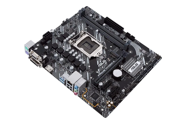 Alt view image 4 of 6 - ASUS Prime H410M-A/CSM LGA1200 (Intel® 10th Gen) Micro-ATX Commercial Motherboard (M.2 Support, HDMI, D-Sub, DVI, USB 3.2 Gen 1, COM Header, TPM Header and ASUS Control Center Express)