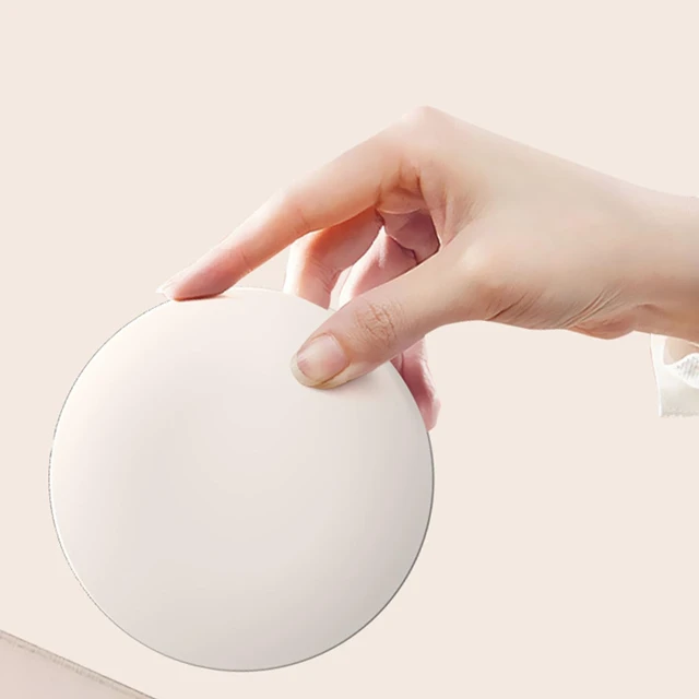 Alt view image 7 of 7 - Mirror Camera with Light, 2X Magnification, Travel Makeup, 3.5in Pocket Size, for Sunscreen Testing