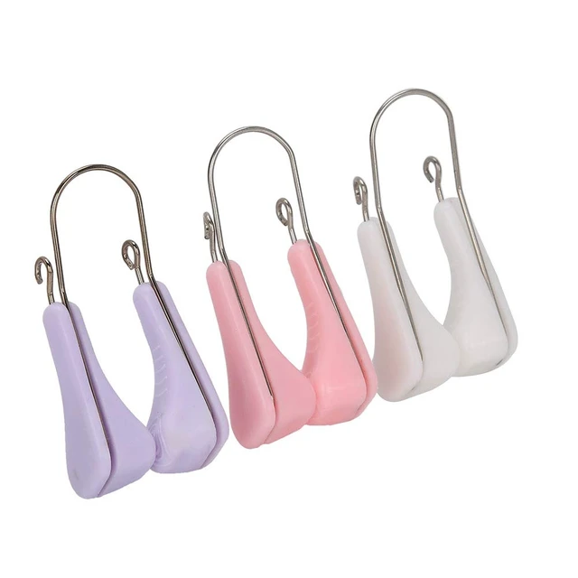 Alt view image 7 of 7 - Dioche Nose Up Lifting Shaper Clips Set, 3Pcs, Unisex, Girls, Boys, Men, Women, Hair Trimmer, Nose