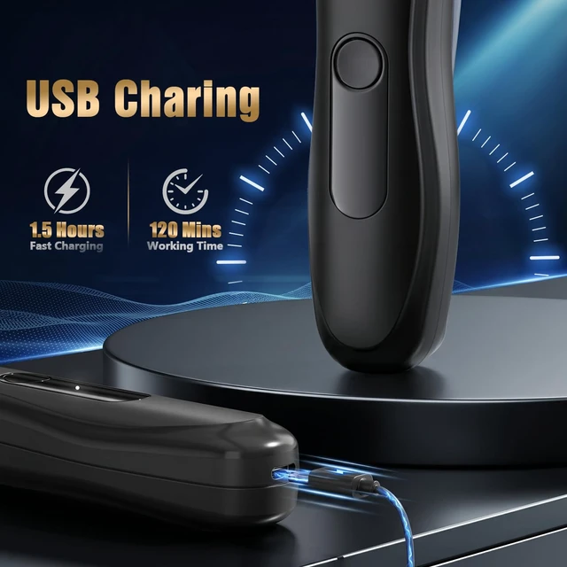 Alt view image 6 of 6 - Electric Nose & Body Hair Trimmer for Men Pubic Hair Ball Trimmer for Men