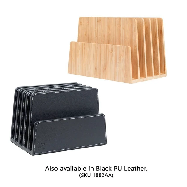 Alt view image 7 of 7 - MobileVision Bamboo Multi Device Organizer for Smartphones, Tablets and Laptops, 5 Slots