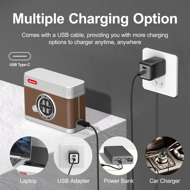 Alt view image 11 of 14 - 4-Channel USB Charger for Sony NP-BX1, Sony DSC-RX100, DSC-RX100 II, DSC-RX100 III, DSC-RX100 IV, DSC-RX100 V/VII, ZV-1, ZV-1 II, ZV-1F, Fast Charging with Smart Battery Level Display