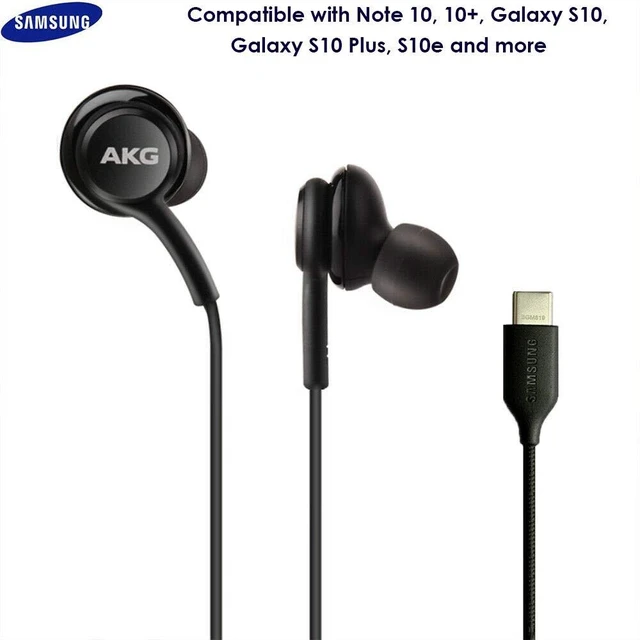 Alt view image 8 of 12 - in-Ear Wired Earbuds with Microphone USB-C Earbuds with Braided Cable AKG Headphones with Mic Compatible with Samsung Galaxy S24 Ultra, S24+, S24, S23, S22, S21, S10, S10E & iPhone 15 Series