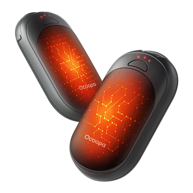 Alt view image 8 of 14 - Magnetic Rechargeable Hand Warmers, 16 Hrs Total Warmth 2-Pack, Ultra-Thin Portable Electric Hand Warmer 3 Heat Levels, Raynaud's Relief, Ideal Golf, Hunting, Camping, Winter Gifts, UT3 Lite