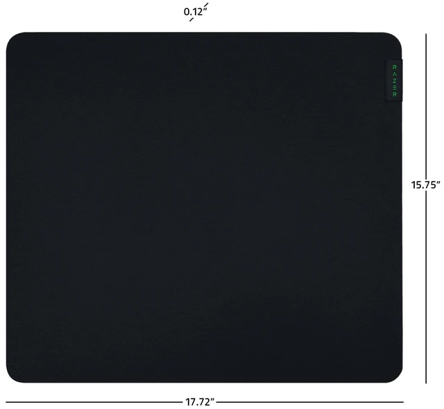 Alt view image 13 of 14 - Gigantus V2 Cloth Gaming Mouse Pad (Large): Thick, High-Density Foam - Non-Slip Base - Classic Black