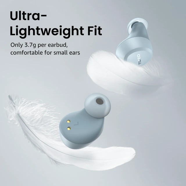Alt view image 11 of 14 - Wireless Earbuds Bluetooth 5.3 Light Weight in Ear IPX5 Waterproof Headphones 2 Mic for AI Calls, Immersive Premium Sound Bass Headset with Charging Case, 32 Presets EQ Customization via App