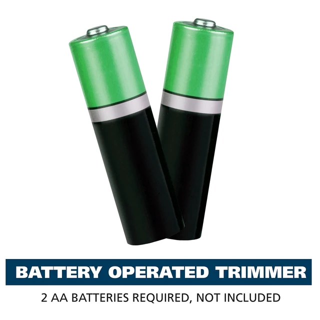 Alt view image 9 of 12 - Groomsman Battery Facial Hair Trimmer for Beard & Mustache Trimming