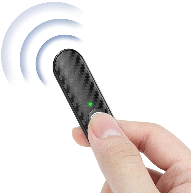 Alt view image 9 of 14 - Bluetooth Remote Shutter, Carbon Fiber Design, Rechargeable Camera Remote Control for iOS & Android Smartphones, Compact and Portable, with Type-C Charging, 10m Remote Range, Bluetooth 5.0