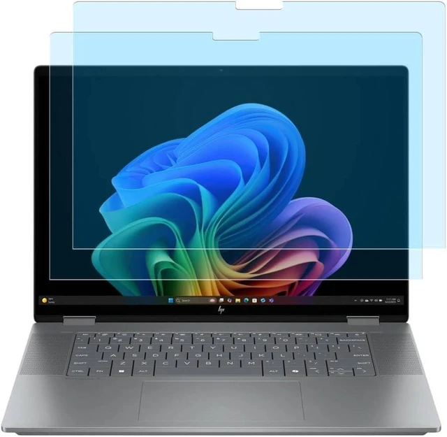 Alt view image 6 of 10 - MUBUY-GOL 2-Pack Anti-Blue Light Screen Protector for HP OmniBook 7 Flip 16" 2-in-1 Touchscreen Laptop (16-au000), Anti-Glare, Anti-Fingerprint, Anti-UV Filter, Reduces Eye Strain