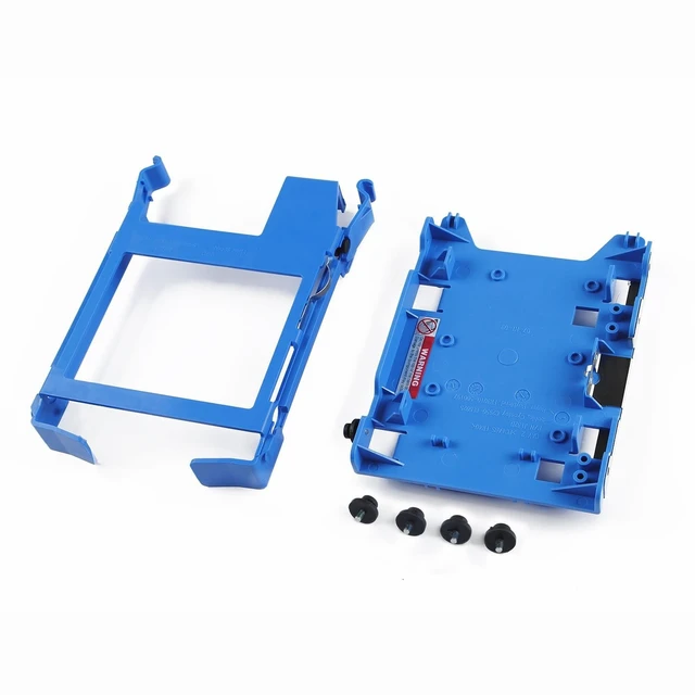 Alt view image 5 of 8 - 2.5 to 3.5 Hard Drive Apater, Hard Drive Tray Caddy 3.5 SSD Mount DN8MY 0DN8MY HDD Caddy with 2.5 Adapter R494D 0R494D Compatible for Dell Optiplex 390 790 990 3020 7010 7020 9010 9020 T3610 XPS 8950