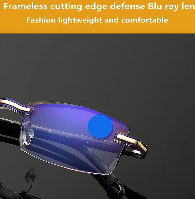 Alt view image 8 of 10 - Aimery Clarity Blue Glasses for Women & men Clarity Blue Light Glasses,Optic X Self Adjusting Eyeglasses - Gaming,Computer Blue Ease Optics Glasses, 99.9% Bluelight Protection & Anti Eyestrain