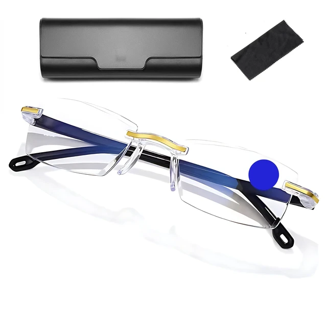 Alt view image 6 of 10 - Aimery Clarity Blue Glasses for Women & men Clarity Blue Light Glasses,Optic X Self Adjusting Eyeglasses - Gaming,Computer Blue Ease Optics Glasses, 99.9% Bluelight Protection & Anti Eyestrain
