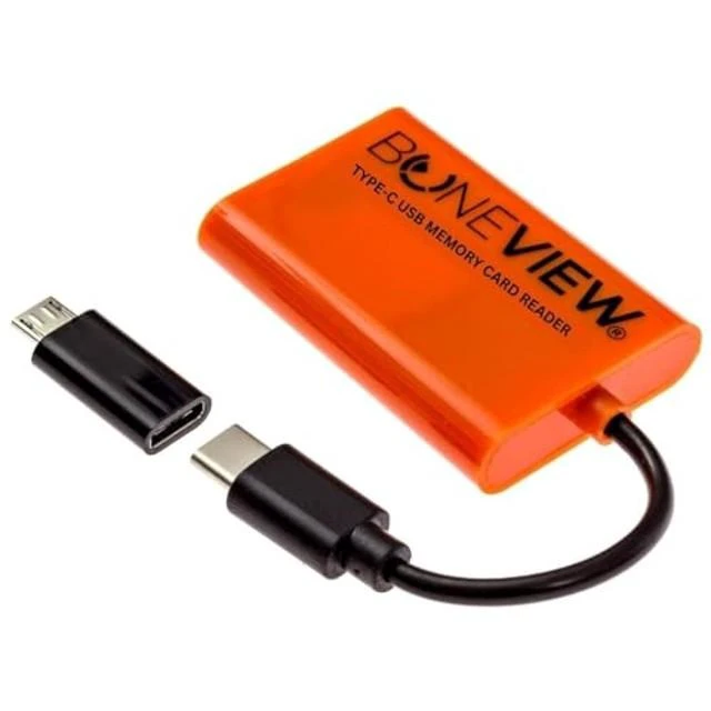 Alt view image 7 of 10 - SD Card Reader for Android - Type C USB Trail Camera Viewer by BoneView - Backup Play Save and Share Deer Hunting Photo & Video from Game Cam Memory Chips on Most USB-C Smart Phones