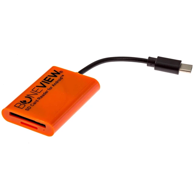 Alt view image 10 of 10 - SD Card Reader for Android - Type C USB Trail Camera Viewer by BoneView - Backup Play Save and Share Deer Hunting Photo & Video from Game Cam Memory Chips on Most USB-C Smart Phones