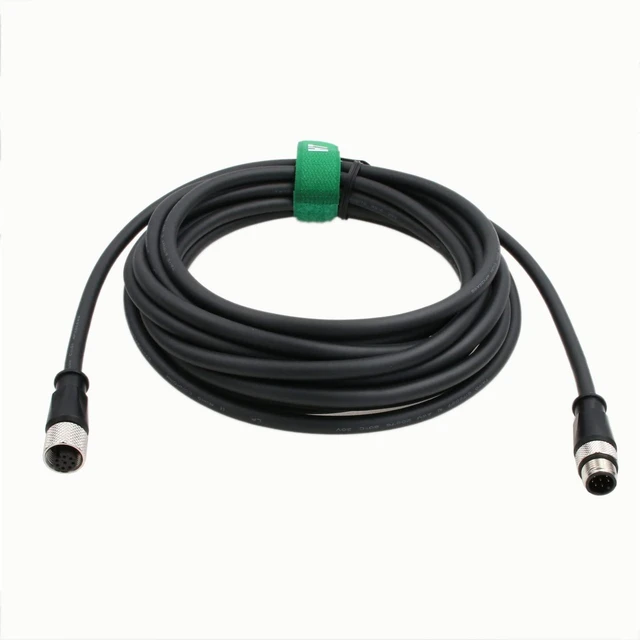 Alt view image 10 of 10 - HangTon Ethernet Extension Cable for Humminbird Helix 7 8 9 10 12 15 G2N to Minn Kota Terrova Motor, Fish Finder Network Switch, 8 Pin Male Female, Waterproof 3m