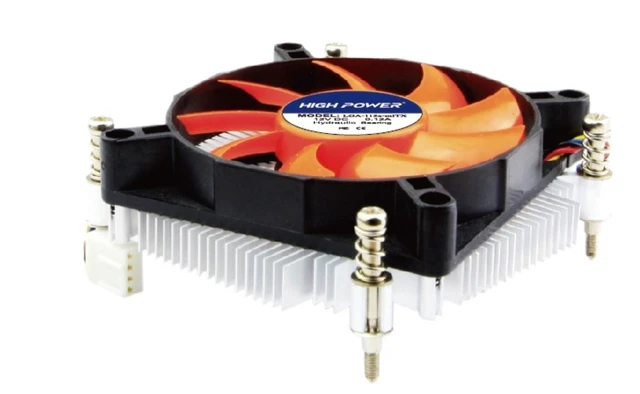 Alt view image 6 of 10 - HIGH POWER LGA-115x-mITX 1U Low-Profile Quiet 80mm Intel LGA 1150 1151 1155 1156 CPU Cooling Fan Mini ITX Micro ATX mITX PC i5 i7 Processor Cooler