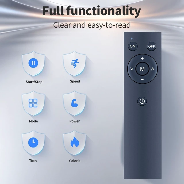 Alt view image 9 of 10 - FQOUG Replacement Remote Control for Trailviber Walking Pad Treadmill, Compatible with Model X01