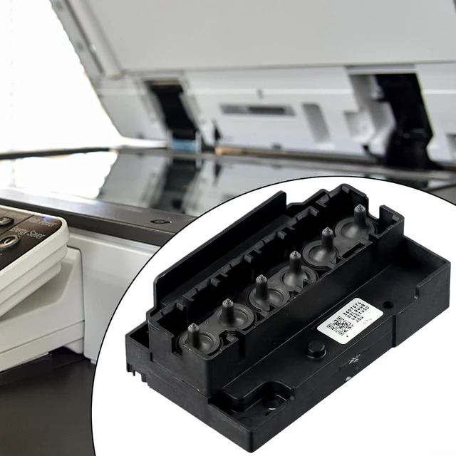 Alt view image 12 of 14 - Print Head Replacement for R260 R390 1390 L1800 1400 1430 1500W Printers, ABS Material Printhead with Stable Performance and High Reliability