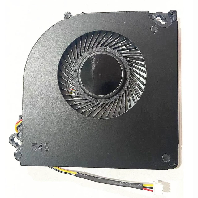 Alt view image 8 of 10 - Fleshy Leaf CPU+GPU Cooling Fan Replacement for Clevo P950 P950HR P950ER T97 T96E T800 Series BS5005HS-U3E BS500HS-U3D 6-31-P95E2-101 6-31-P9502-102 DC5V 0.50A 4-Wires