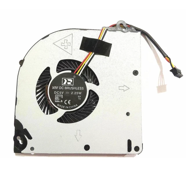 Alt view image 9 of 10 - Fleshy Leaf CPU+GPU Cooling Fan Replacement for Clevo P950 P950HR P950ER T97 T96E T800 Series BS5005HS-U3E BS500HS-U3D 6-31-P95E2-101 6-31-P9502-102 DC5V 0.50A 4-Wires