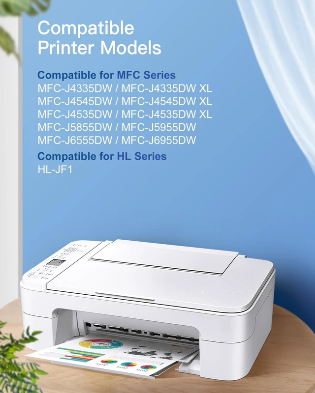Alt view image 7 of 10 - GPC Image Compatible LC406XL High Yield Ink Cartridge Replacement for Brother LC406XL LC406 Ink Cartridges LC 406 XL use with Brother MFC-J4335DW MFC-J4535DW MFC-J5855DW MFC-J6555DW Printer (4 Pack)
