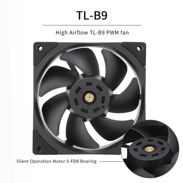 Alt view image 7 of 10 - Thermalrlght Silver Soul 110 Black CPU Air Cooler, Heatsink Cooler, 110mm Hight, 2500RPM high Speed PWM Fan, for AMD AM4 AM5/Intel 1700/1150/1151/1200/2011,PC Cooler