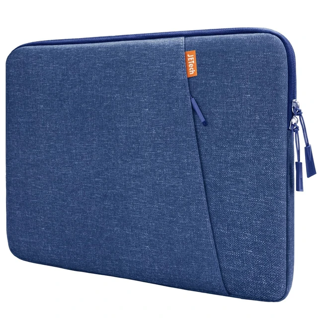 Alt view image 6 of 10 - JETech Laptop Sleeve for 13-14Inch MacBook Air/Pro (M5/M4/M3/M2/M1) 2020-2025, 13-13.6 Inch Notebook, Waterproof Shock Resistant Bag Case with Accessory Pocket (Cobalt Blue)